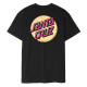 SANTA CRUZ, Wagon dot chest t-shirt, Black