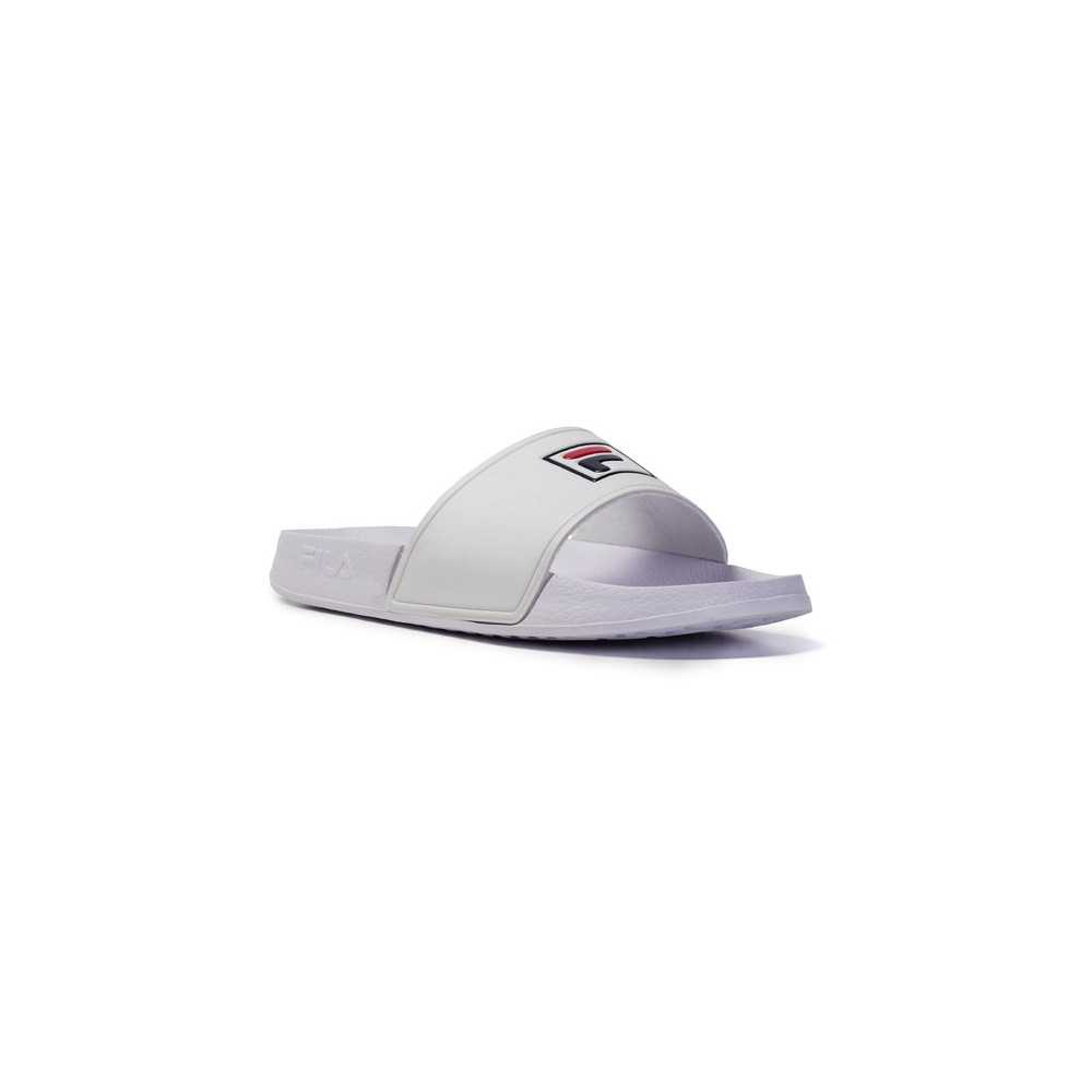 fila white slippers