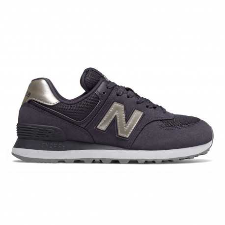 new balance wl574 gris violet