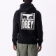 OBEY, Obey eyes icon hood, Black