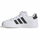 ADIDAS, Grand court 2.0 el k, Ftwwht/cblack/cblack