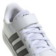 ADIDAS, Grand court 2.0 el k, Ftwwht/cblack/cblack