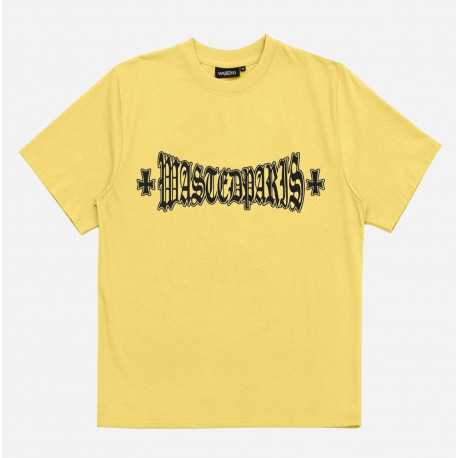 T-shirt london cross - Cab yellow