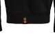 WATTS, Sweat capuche, Noir/fluo orange