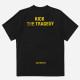 WASTED, T-shirt kick, Black